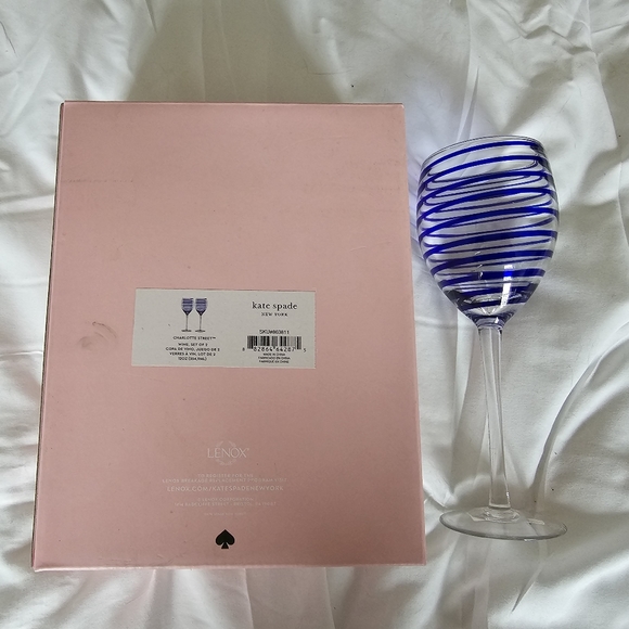 kate spade Dining Kate Spade Charlotte Street Wine Glasses Set Of 2
